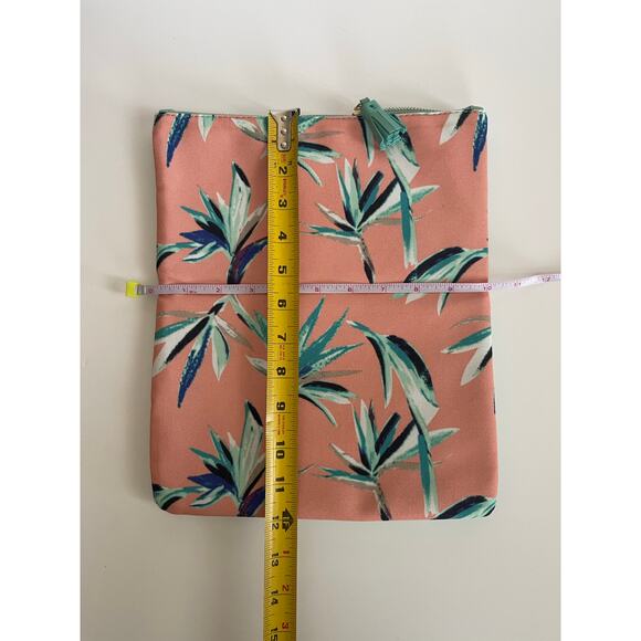 Rachel Pally Paradise Reversible Foldable Clutch Purse 2 In 1 - Picture 10 of 10